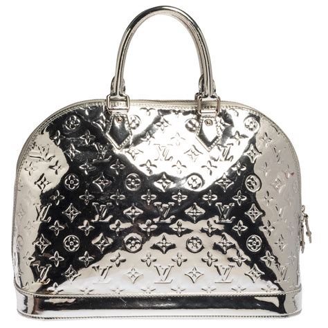 louis vuitton silver monogram bag|classic louis vuitton monogram bag.